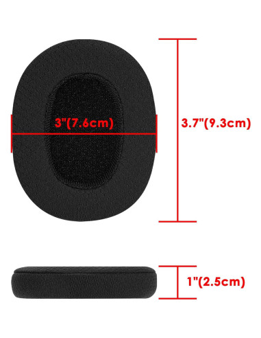 Almohadillas de Reemplazo Skullcandy para Auriculares - Tela de Malla
