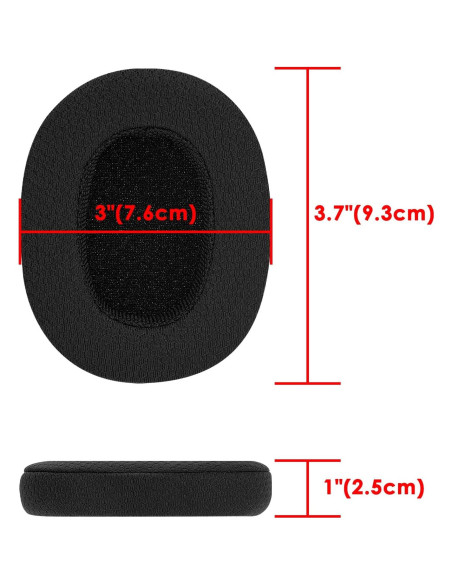 Almohadillas de Reemplazo Skullcandy para Auriculares - Tela de Malla