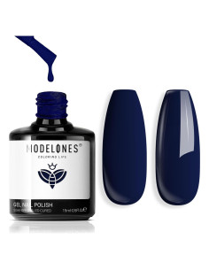 Esmalte de Uñas Gel Modelones Azul Marino 15ml UV LED