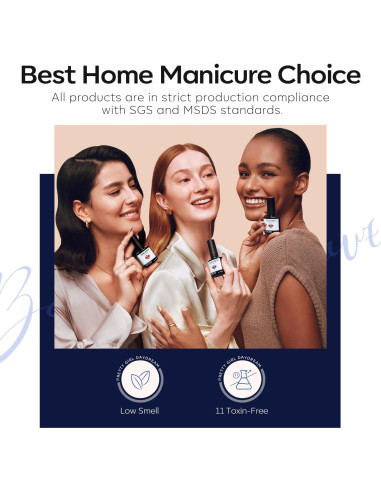 Esmalte de Uñas Gel Modelones Azul Marino 15ml UV LED