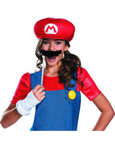 Disfraz de Mario Tween Disguise para Niñas - Mediano 7-8 2