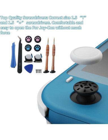 Kit de Herramientas de Reparación Joystick BSDLIET para Nintendo Switch