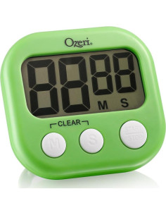 Temporizador de Cocina Ozeri KT1-L Verde con Alarma Mejorada 2