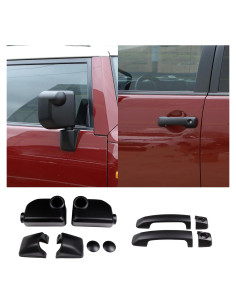 Juego de Cubiertas Espejo Retrovisor y Manijas Toyota FJ Cruiser