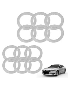 12 Piezas Junta de Sellado CmeRto para Drenaje de Aceite Honda/Acura