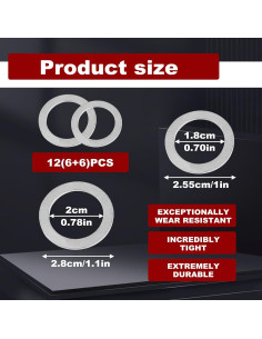 12 Piezas Junta de Sellado CmeRto para Drenaje de Aceite Honda/Acura 2
