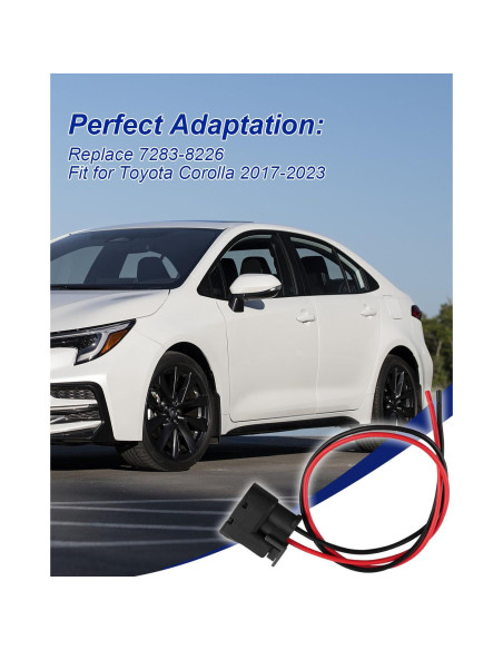 Conector Faro Antiniebla Toyota Corolla 2017-2023 7283-8226