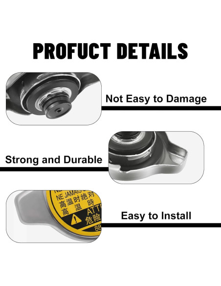 Tapa de Radiador Sikawai 16401-20353 Compatible Toyota