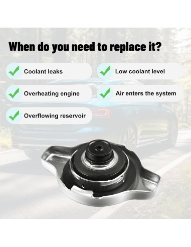 Tapa de Radiador Sikawai 16401-20353 Compatible Toyota