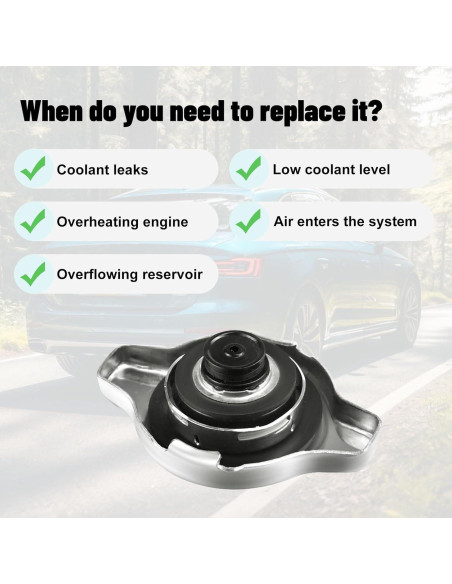 Tapa de Radiador Sikawai 16401-20353 Compatible Toyota