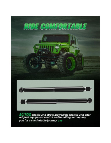 Amortiguadores Traseros SCITOO para Scion xD y Toyota Prius C/Yaris