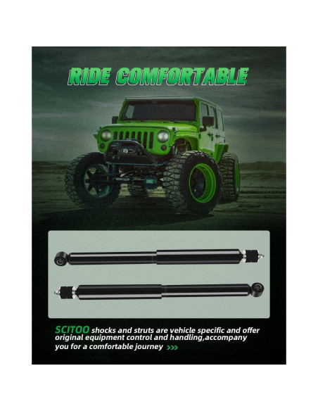 Amortiguadores Traseros SCITOO para Scion xD y Toyota Prius C/Yaris