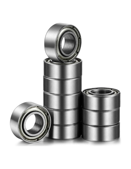 Rodamientos Donepart MR52ZZ 2x5x2.5mm Doble Sellado - 10 Piezas