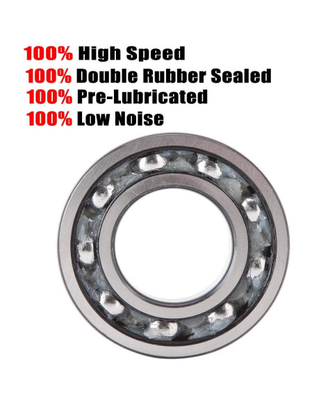 Rodamientos Donepart MR52ZZ 2x5x2.5mm Doble Sellado - 10 Piezas