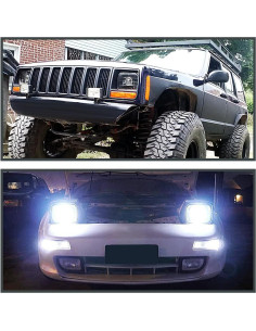 Faros Proyector Cuadrados 7x6 SPEC-D Tuning LHP-7X6JM 2