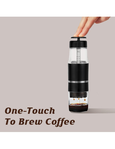 Máquina de Café Prensa Francesa Portátil PIQUEBAR GL-HCM210 60ml