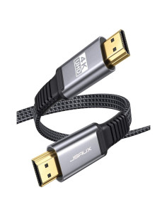 Cable HDMI 4K 3m JSAUX 2.0 Plano Alta Velocidad 18Gbps