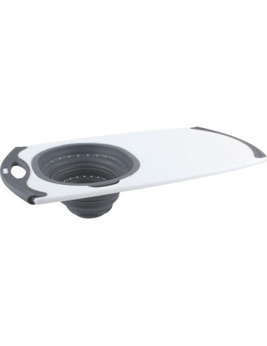Tabla de Cortar y Escurridor Dexas 57x30 cm Silicona