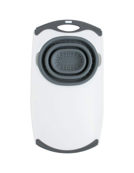 Tabla de Cortar y Escurridor Dexas 57x30 cm Silicona