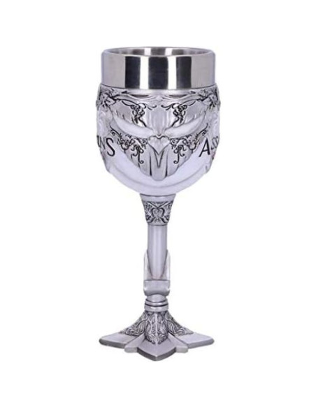 Copa Assassins Creed Blanca Licenciada Nemesis Now 11.5x22.5cm