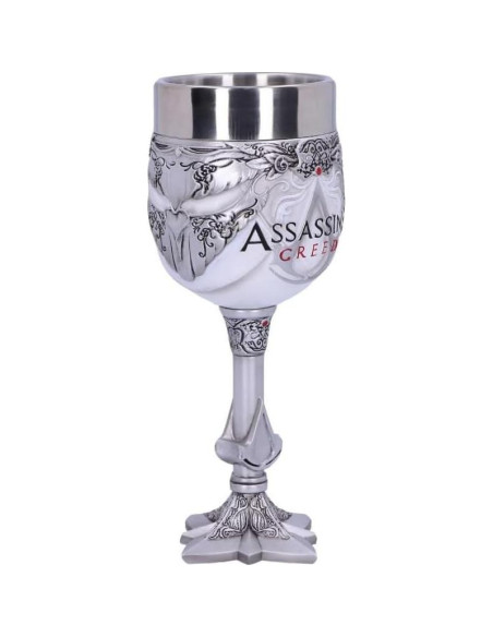 Copa Assassins Creed Blanca Licenciada Nemesis Now 11.5x22.5cm