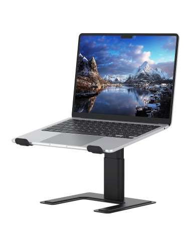 Soporte para Laptop ALASHI Ajustable Ergonómico Negro 10-17.3"