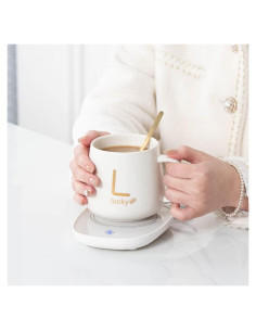 Taza Inteligente Cerámica 55C Genérico Calentador Automático