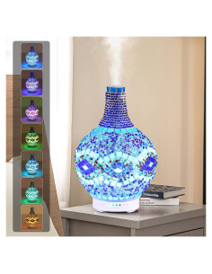 Difusor de Aceite Esencial SWORDFORCE AD-1258 100ml Vidrio Mosaico