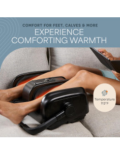 Masajeador de pies LifePro SoleSerene con calor y control remoto 2
