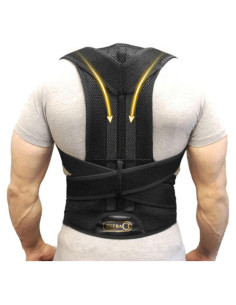 Corrector de Postura ZSZBACE Ajustable para Espalda - Alivio Dolor
