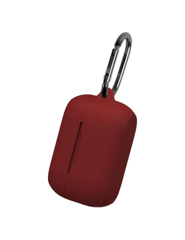 Funda de Silicona Aotao para Jabra Elite 75t - Rojo Vino