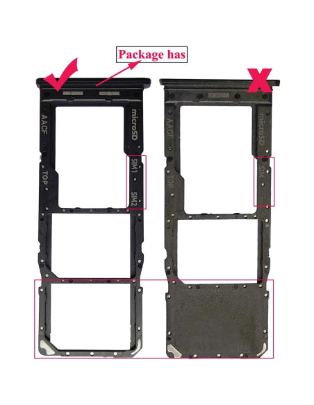 Bandeja de Tarjeta Dual SIM Ubrokeifixit para Galaxy A13 5G