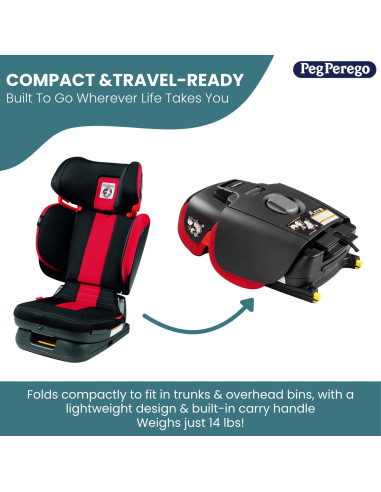 Booster Peg Perego Viaggio Flex 120 Verde Salvia 18-54 kg