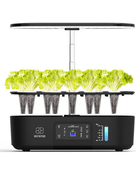 Kit Hidropónico BHTNYOO 13 Cápsulas Jardín Interior 5L Kit Hidropónico BHTNYOO 13 Cápsulas Jardín Interior 5L