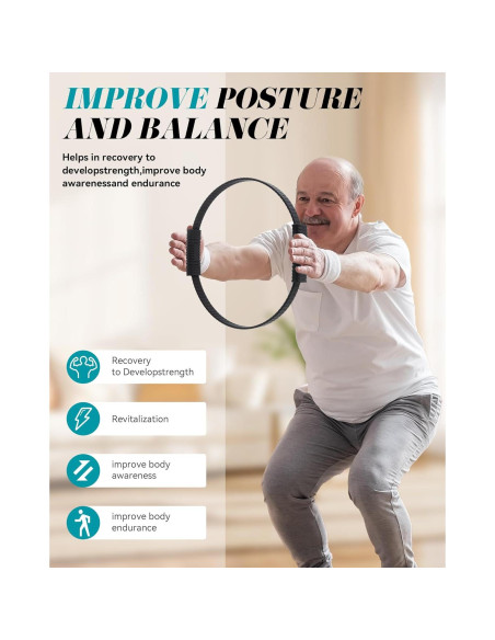 Anillo de Pilates SUBCULTUREPICK 34.3 cm Resistencia Media