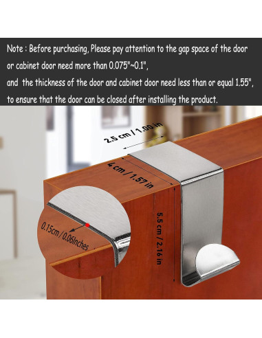 Organizador de Bolsos IZUS - Soporte Colgante 20 Ganchos Negro