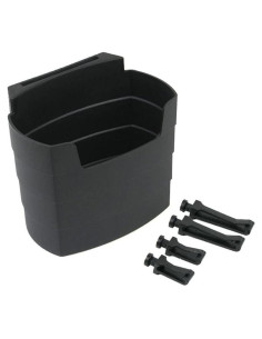 Soporte para Taza de Papas Fritas Ikasus - Almacenamiento Auto Negro