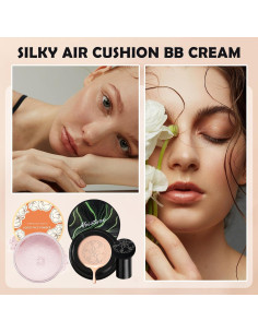 Set de Maquillaje CAHIUYOA: Crema CC y Polvo Suelto Rosa 2