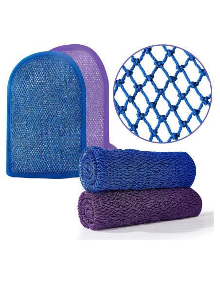 Esponja de Red Africana TAEERY Exfoliante Corporal 34.7 cm