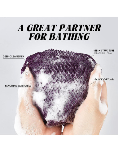 Esponja de Red Africana TAEERY Exfoliante Corporal 34.7 cm