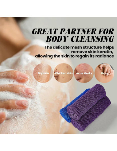 Esponja de Red Africana TAEERY Exfoliante Corporal 34.7 cm