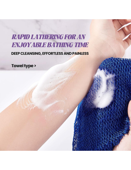 Esponja de Red Africana TAEERY Exfoliante Corporal 34.7 cm