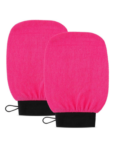 Guante Exfoliante Corporal CLARIAL Rosa - Spa en Casa