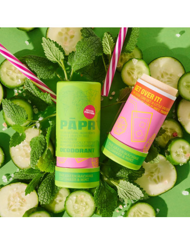 Desodorante Natural PAPR Máquina Verde 130g - Ecológico y Vegano