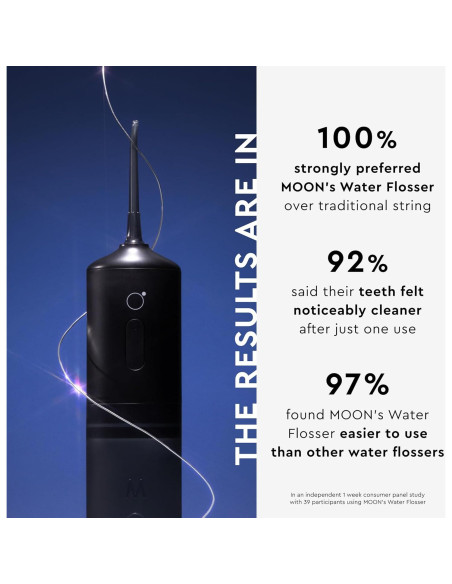 Hilo Dental Inalámbrico Moon con 4 Puntas Intercambiables