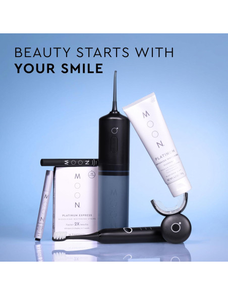 Hilo Dental Inalámbrico Moon con 4 Puntas Intercambiables