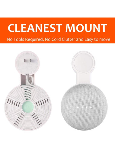 Soporte de Pared para Google Nest Mini y Home Mini - PEF