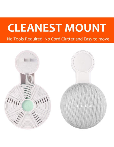 Soporte de Pared para Google Nest Mini y Home Mini - PEF