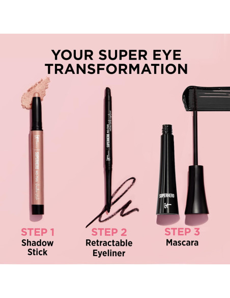 Delineador Retráctil IT Cosmetics Superhero Negro 8.8 g