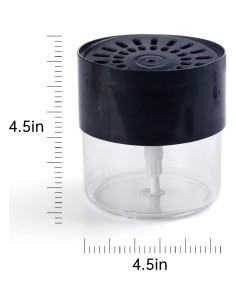 Dispensador de Jabón OENUASG con Soporte para Esponjas - Blanco 2